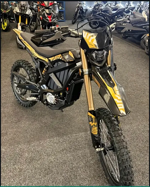Surron Ultra Bee in gold and black